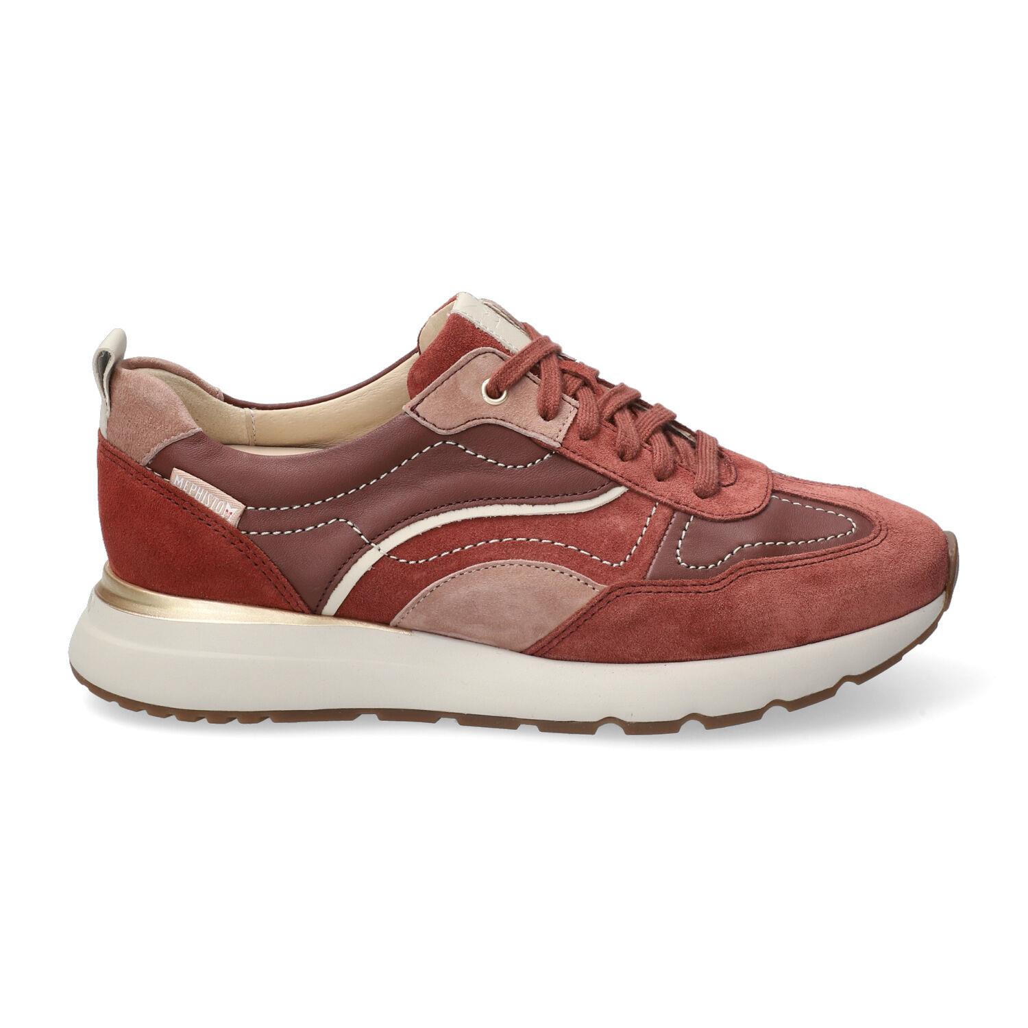 lacets femme modèle Caryta Rouille - Mephisto
